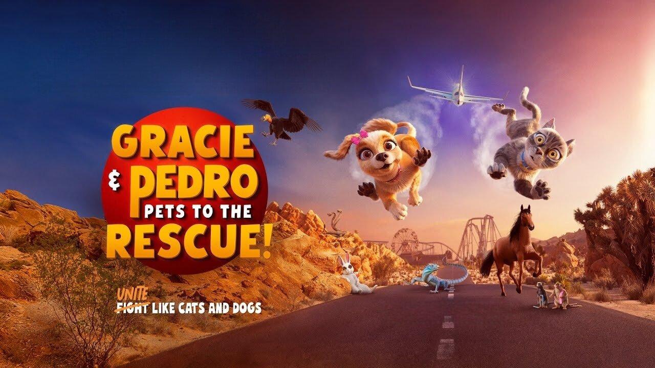 فيلم Gracie and Pedro: Pets to the Rescue 2024 مترجم كامل HD